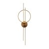 Lampa ścienna kinkiet LED listwy okrąg metalowy złoty nowoczesny designerski dekoracyjny ECLIPTICA ST-DL8532 Step Into Design